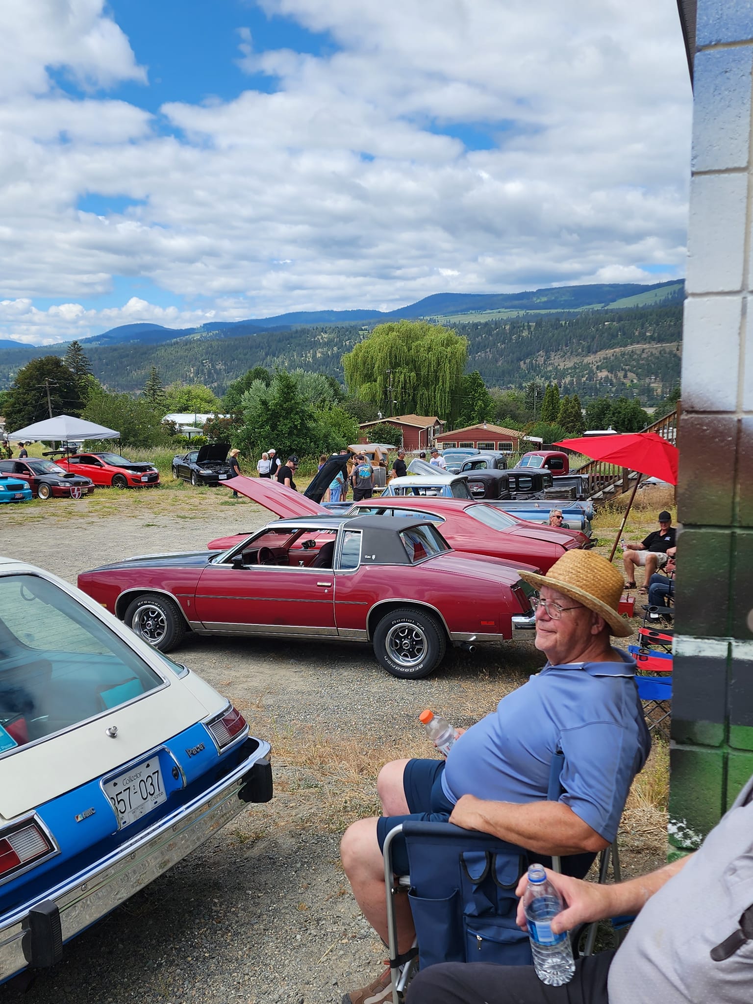 Heffley Creek Community Hall-car show