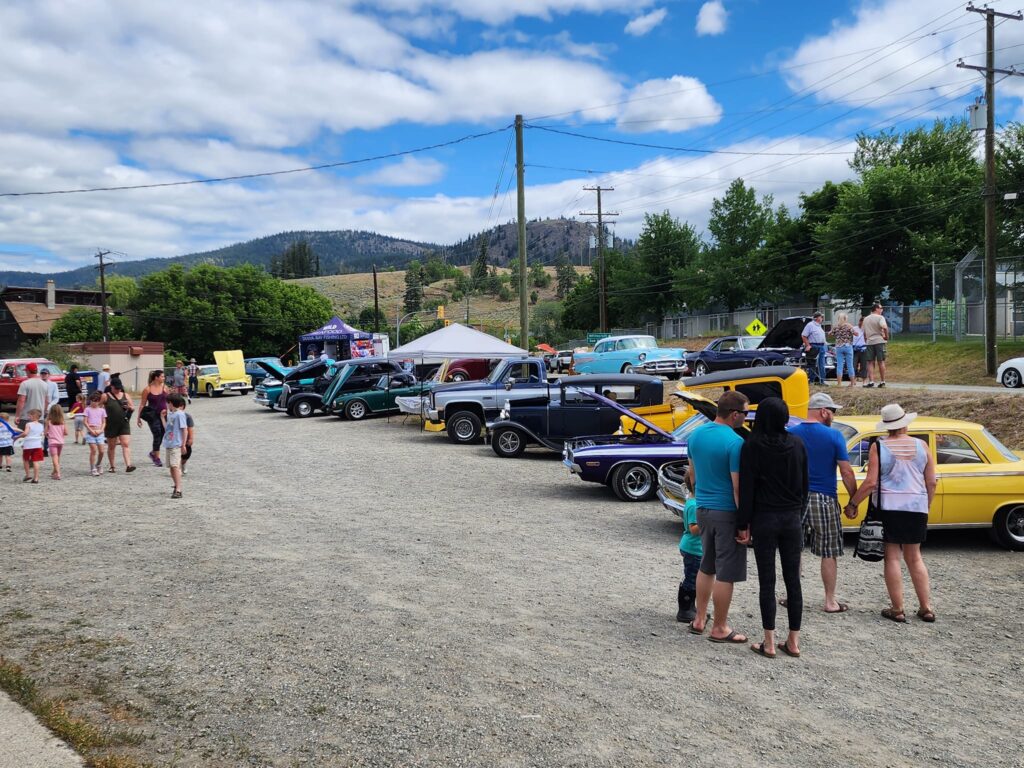 Heffley Creek Community Hall-car show