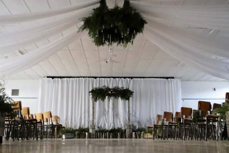 Heffley Creek Wedding ceremony decor